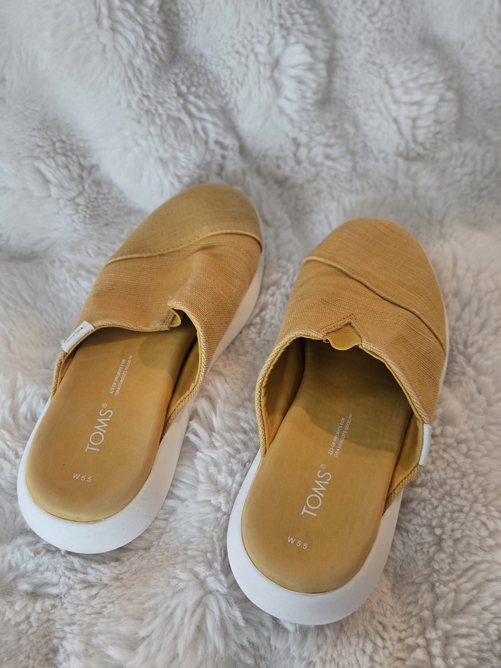 TOMS Women’s Mustard Slip-On Mule